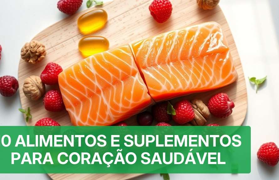 10 Alimentos e Suplementos para Coração Saudável [2026] — Nutricionando
