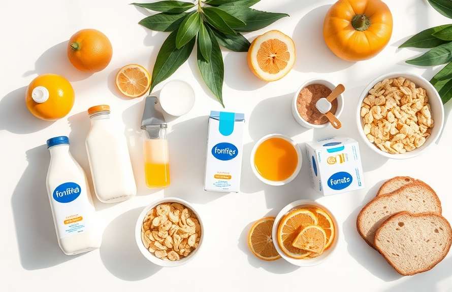 10 Alimentos Fortificados com Vitamina D no Mercado Brasileiro — Nutricionando