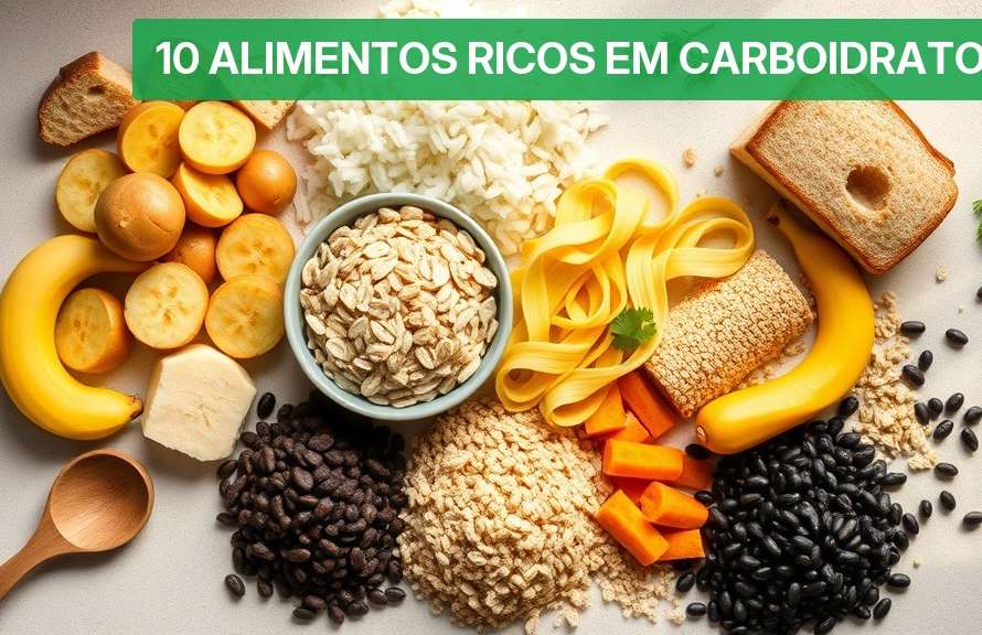 10 Alimentos Ricos em Carboidratos [Guia Definitivo 2026] — Nutricionando