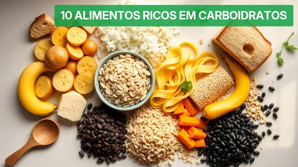 10 Alimentos Ricos em Carboidratos [Guia Definitivo 2026] — Nutricionando