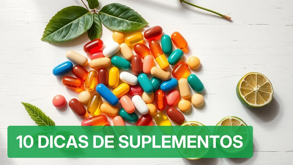 10 Dicas de Suplementos [Essenciais 2026] — Nutricionando