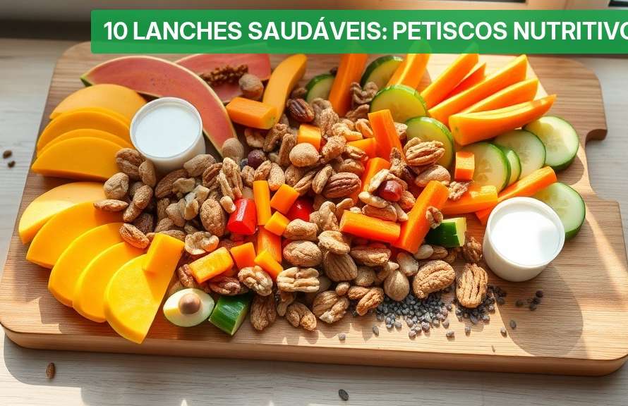 10 Lanches Saudáveis: Petiscos Nutritivos [2026] — Nutricionando