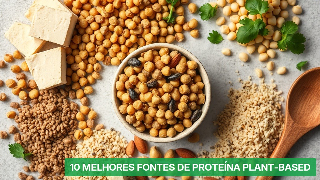 10 Melhores Fontes de Proteína Plant-Based [Para Veganos 2026] — Nutricionando