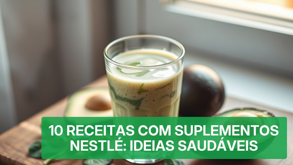 10 Receitas com Suplementos Nestlé: Ideias Saudáveis [2026] — Nutricionando