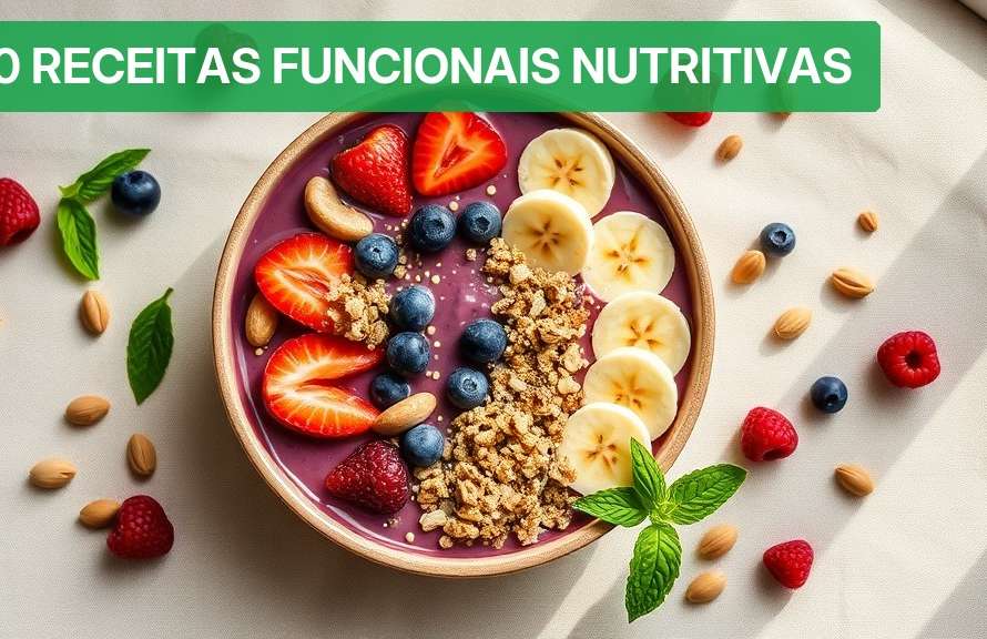 10 Receitas Funcionais Nutritivas (2026) — Nutricionando