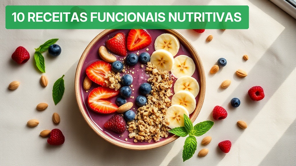 10 Receitas Funcionais Nutritivas (2026) — Nutricionando