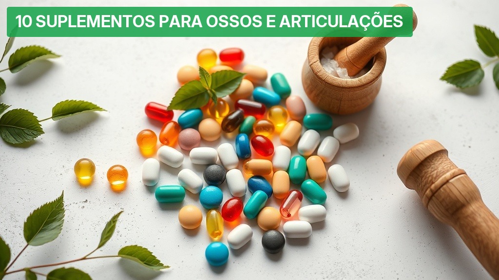 10 Suplementos para Ossos e Articulações [Completo] — Nutricionando