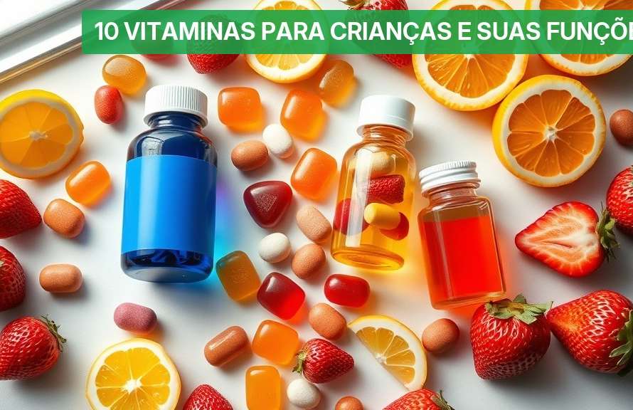10 Vitaminas para Crianças e Suas Funções [Guia 2026] — Nutricionando