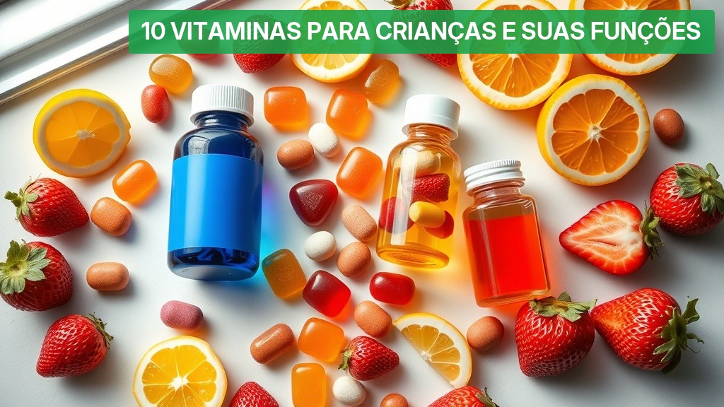 10 Vitaminas para Crianças e Suas Funções [Guia 2026] — Nutricionando