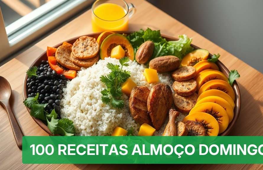 100 Receitas Almoço Domingo [Com Familiares 2026] — Nutricionando