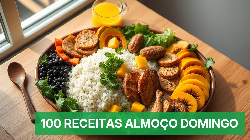 100 Receitas Almoço Domingo [Com Familiares 2026] — Nutricionando