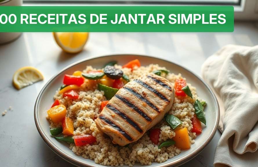 100 Receitas de Jantar Simples [Para Fome Rápida 2026] — Nutricionando