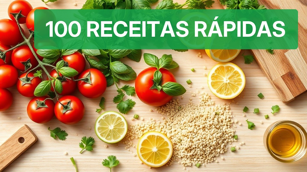 100 Receitas Rápidas [Guia Completo 2026] — Nutricionando