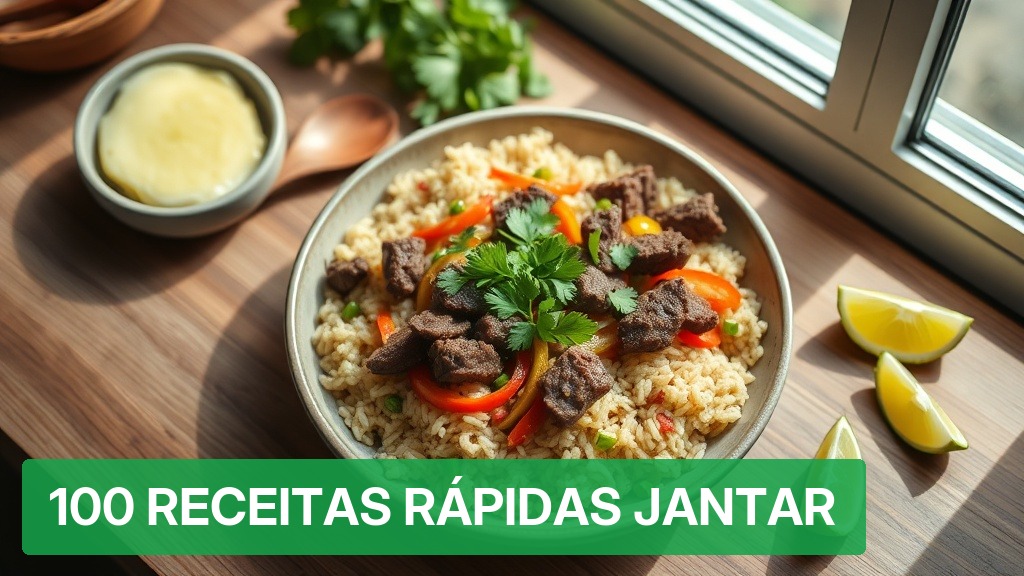 100 Receitas Rápidas Jantar [Com Amigos 2026] — Nutricionando