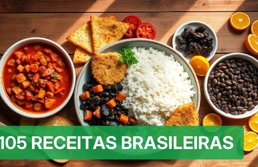 105 Receitas Brasileiras [Dia a Dia Fácil 2026] — Nutricionando