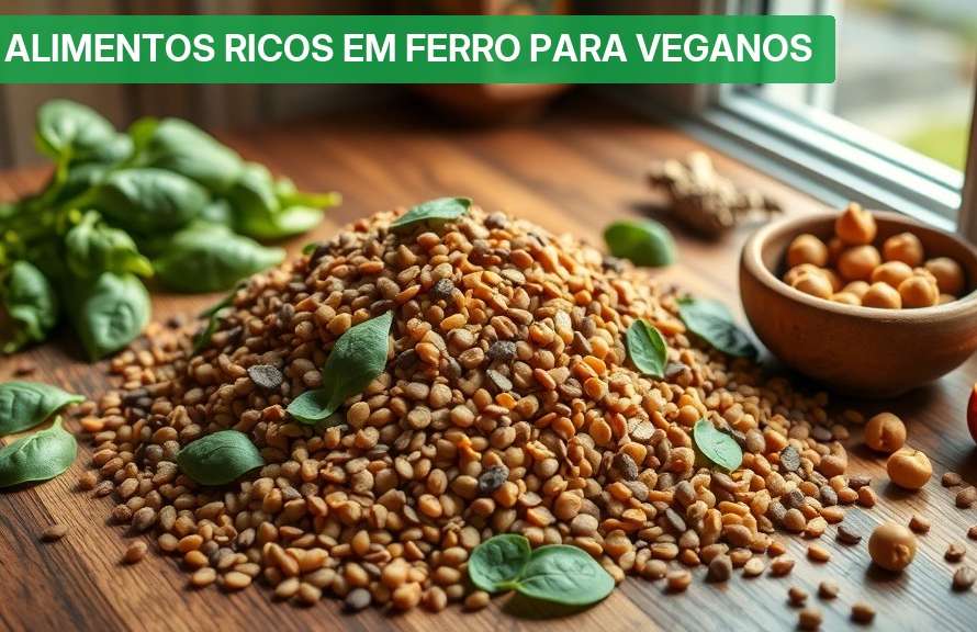 12 Alimentos Ricos em Ferro para Veganos [Definitivo 2026] — Nutricionando