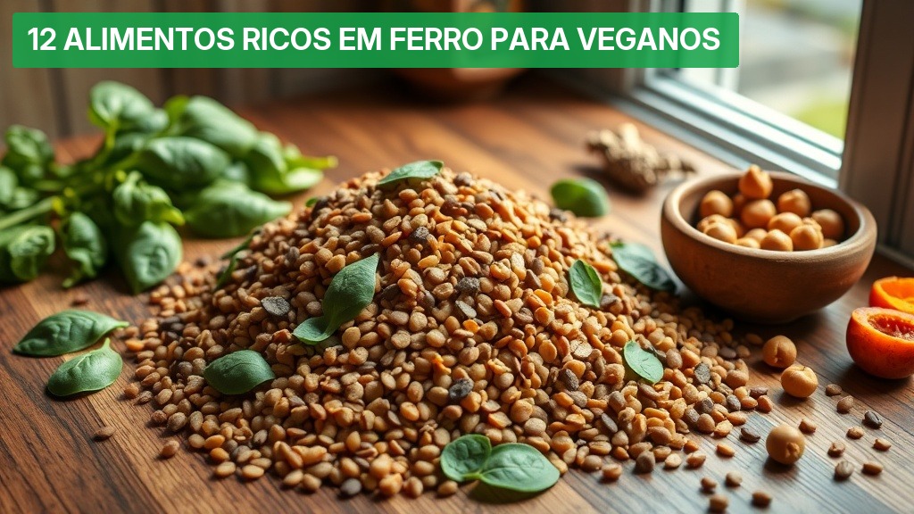 12 Alimentos Ricos em Ferro para Veganos [Definitivo 2026] — Nutricionando