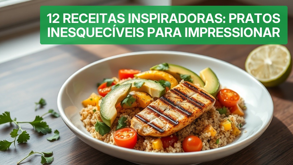 12 Receitas Inspiradoras: Pratos Inesquecíveis para Impressionar (2026) — Nutricionando