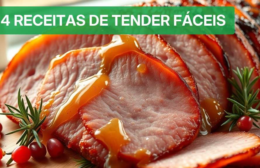 14 Receitas de Tender Fáceis [Ceia 2026] — Nutricionando