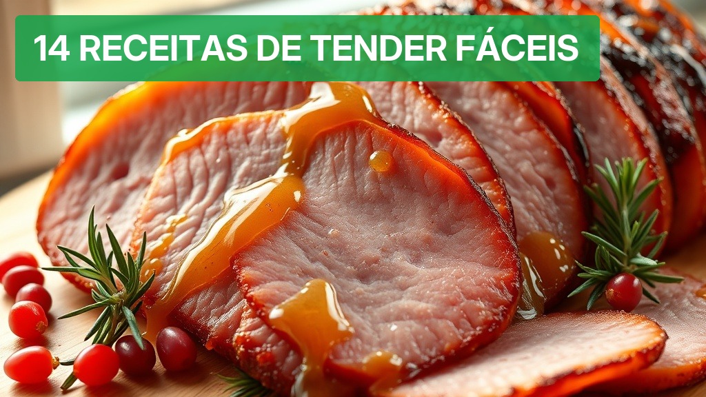 14 Receitas de Tender Fáceis [Ceia 2026] — Nutricionando