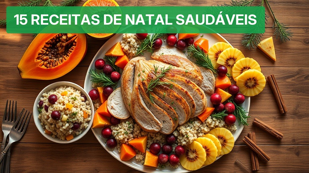 15 Receitas de Natal Saudáveis [Guia 2026] — Nutricionando