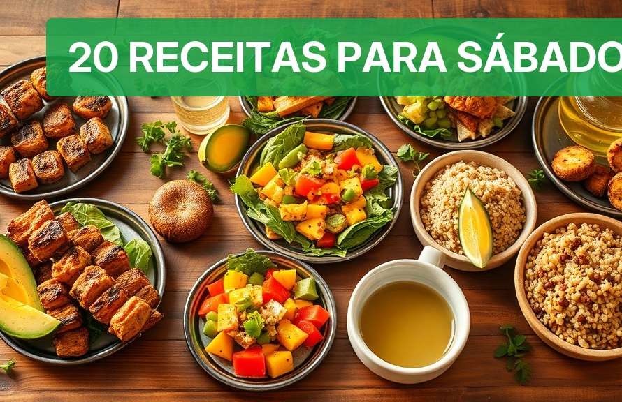 20 Receitas para Sábado [Noite Divertida 2026] — Nutricionando