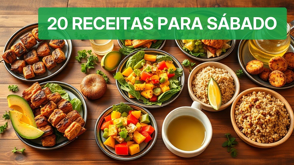 20 Receitas para Sábado [Noite Divertida 2026] — Nutricionando
