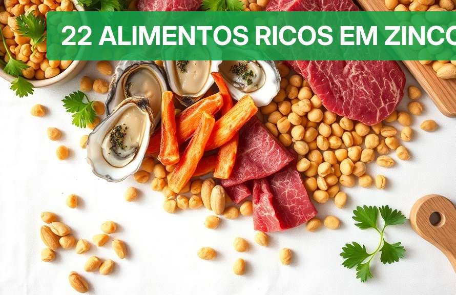22 Alimentos Ricos em Zinco [Dicas para Dieta 2026] — Nutricionando