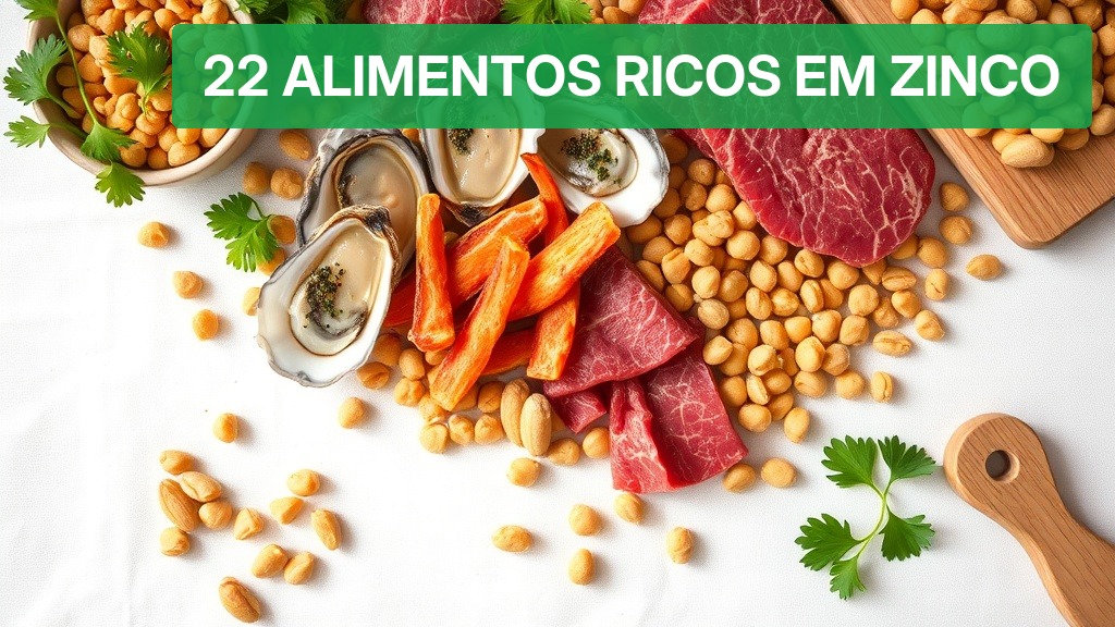 22 Alimentos Ricos em Zinco [Dicas para Dieta 2026] — Nutricionando