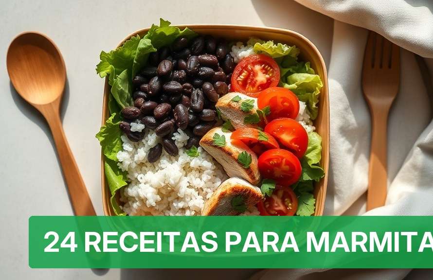 24 Receitas para Marmita [Práticas 2026] — Nutricionando