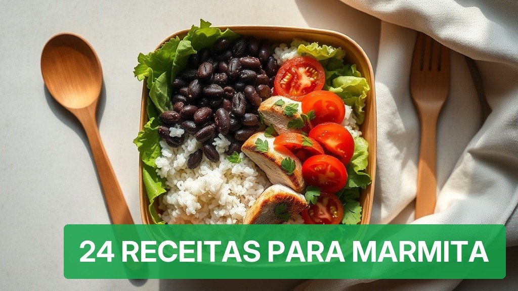 24 Receitas para Marmita [Práticas 2026] — Nutricionando