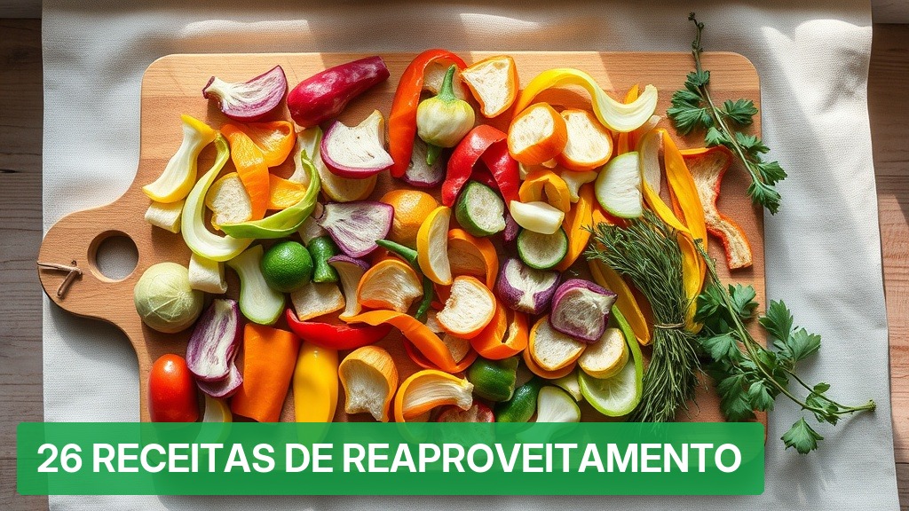 26 Receitas de Reaproveitamento [Zero Desperdício 2026] — Nutricionando