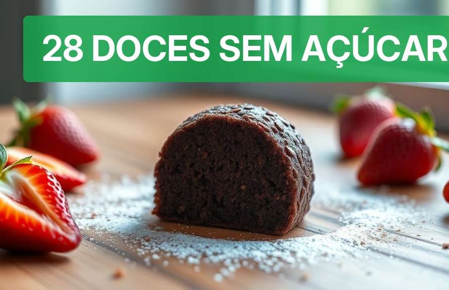 28 Doces Sem Açúcar [Dieta 2026] — Nutricionando