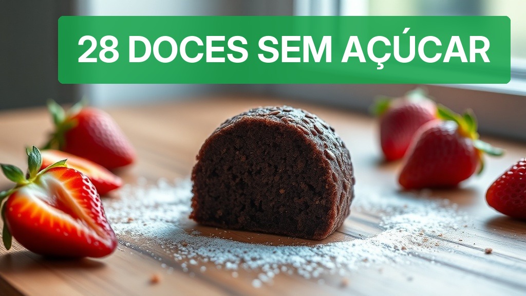 28 Doces Sem Açúcar [Dieta 2026] — Nutricionando