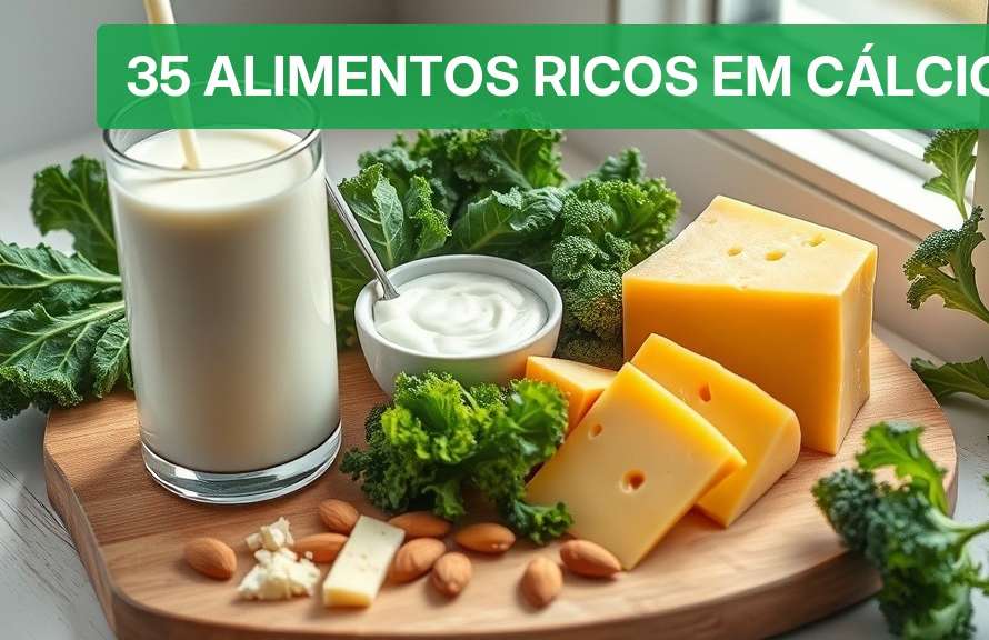 35 Alimentos Ricos em Cálcio [Lista Completa 2026] — Nutricionando
