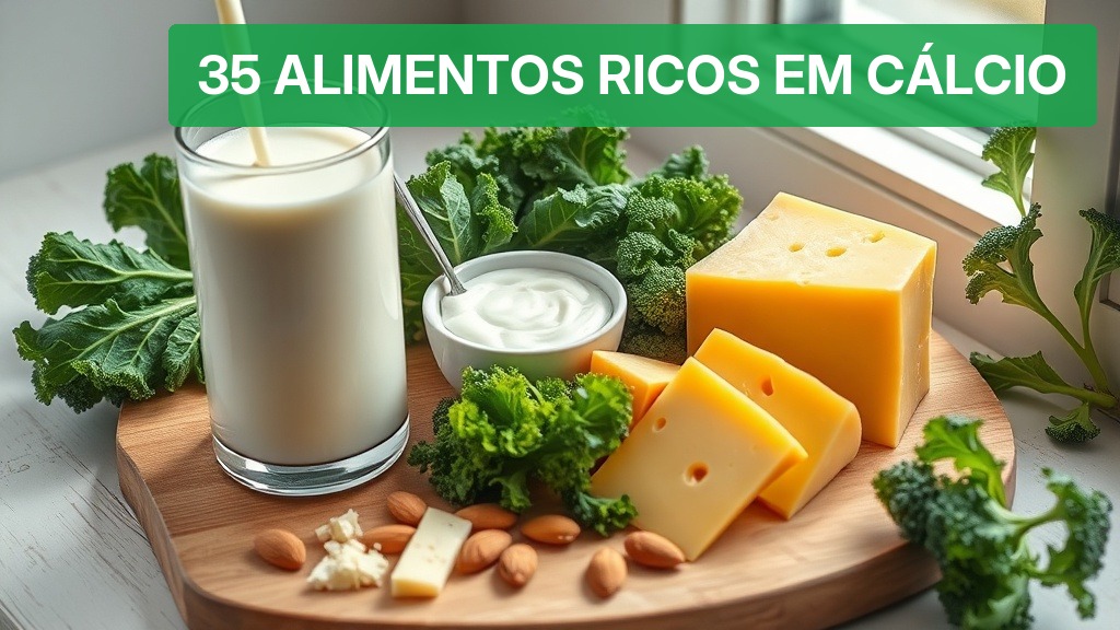 35 Alimentos Ricos em Cálcio [Lista Completa 2026] — Nutricionando