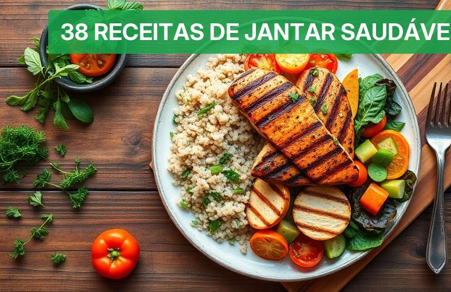 38 Receitas de Jantar Saudável [Saboroso 2026] — Nutricionando