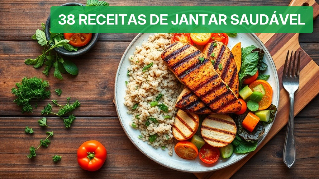 38 Receitas de Jantar Saudável [Saboroso 2026] — Nutricionando