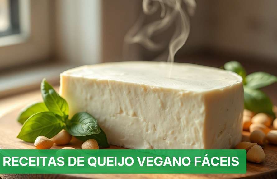 4 Receitas de Queijo Vegano Fáceis [Guia 2026] — Nutricionando