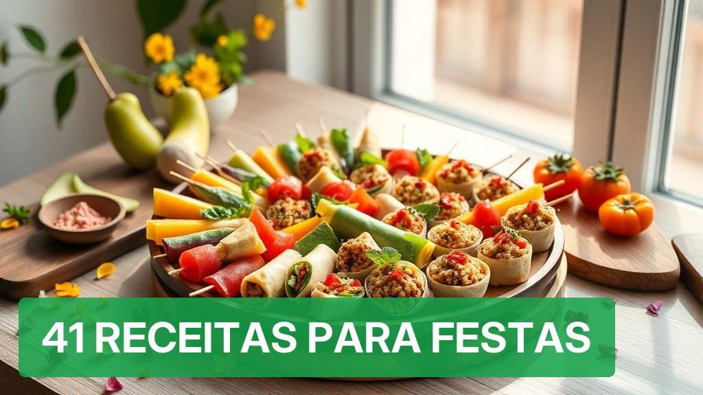 41 Receitas para Festas [Surpreendentes 2026] — Nutricionando