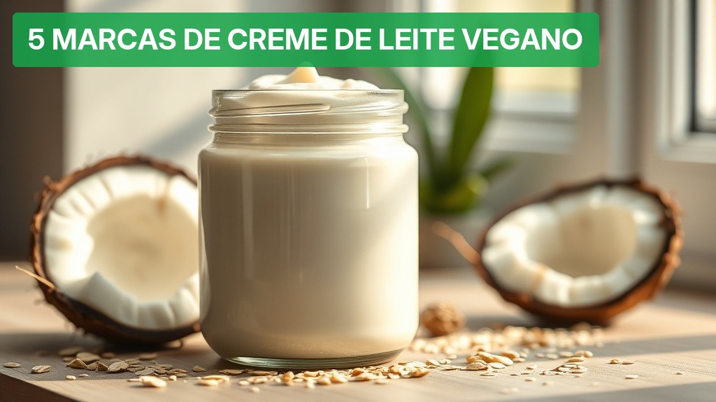 5 Marcas de Creme de Leite Vegano [Top 2026] — Nutricionando