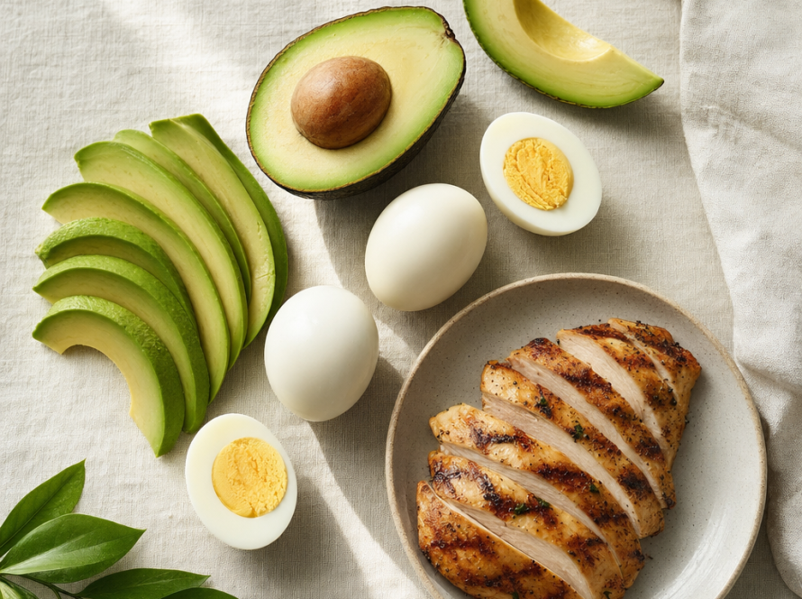 5 Receitas Cetogênicas com Ovos, Abacate e Frango: Nutrição Diária — Nutricionando