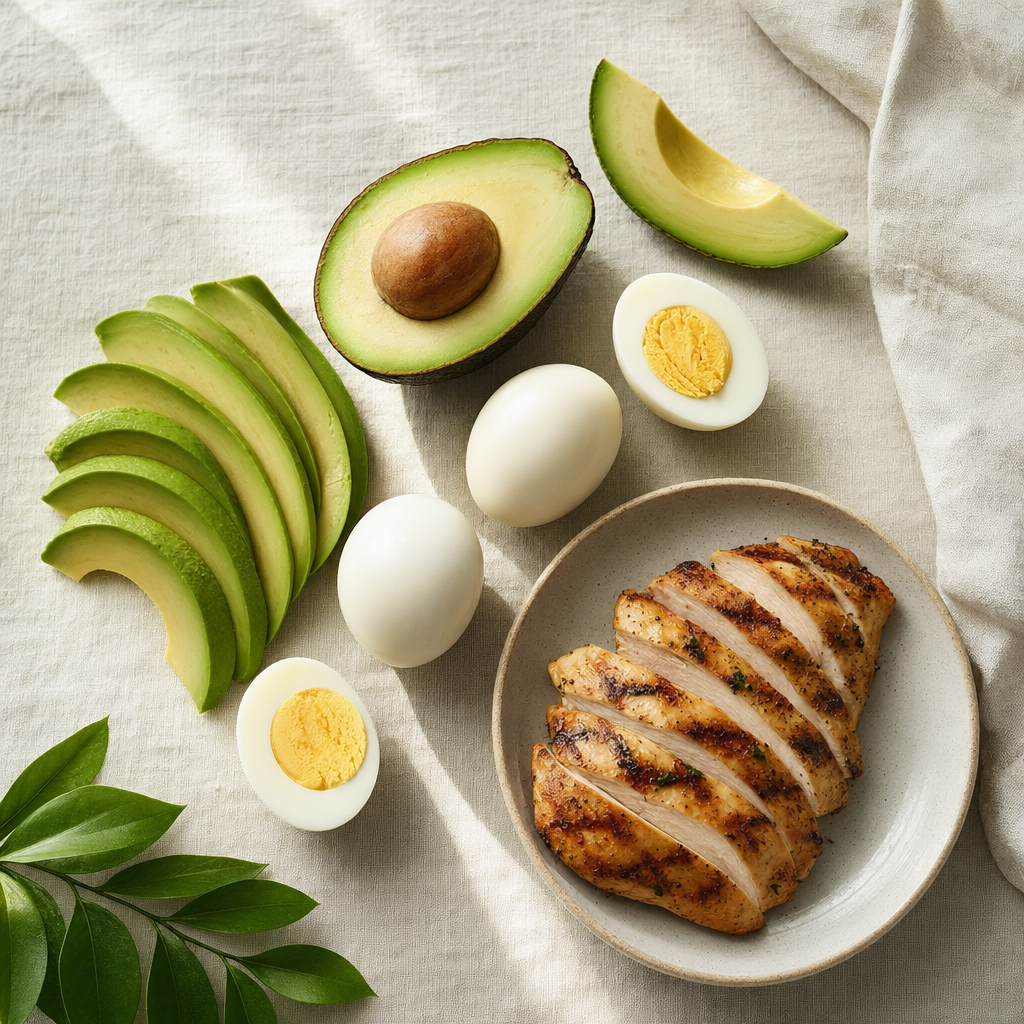 5 Receitas Cetogênicas com Ovos, Abacate e Frango: Nutrição Diária — Nutricionando