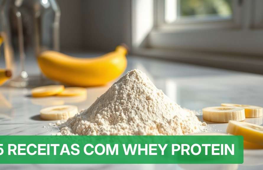 5 Receitas com Whey Protein [Fáceis e Proteicas] (2026) — Nutricionando