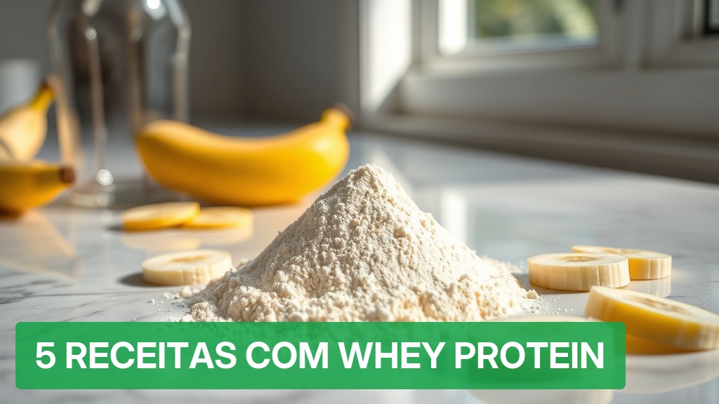 5 Receitas com Whey Protein [Fáceis e Proteicas] (2026) — Nutricionando