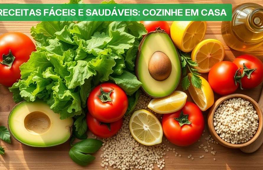 5 Receitas Fáceis e Saudáveis: Cozinhe em Casa [Guia 2026] — Nutricionando