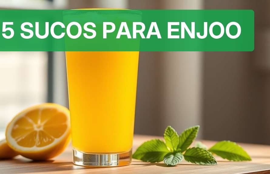 5 Sucos para Enjoo [Receitas Fáceis 2026] — Nutricionando