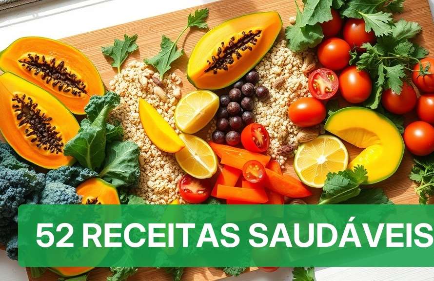 52 Receitas Saudáveis [Dia a Dia Fácil 2026] — Nutricionando