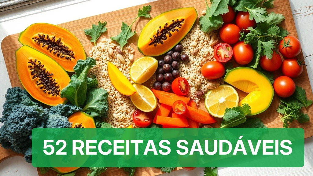 52 Receitas Saudáveis [Dia a Dia Fácil 2026] — Nutricionando