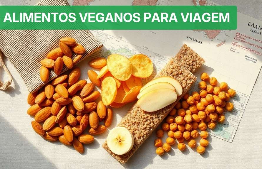 6 Alimentos Veganos para Viagem [Prático 2026] — Nutricionando